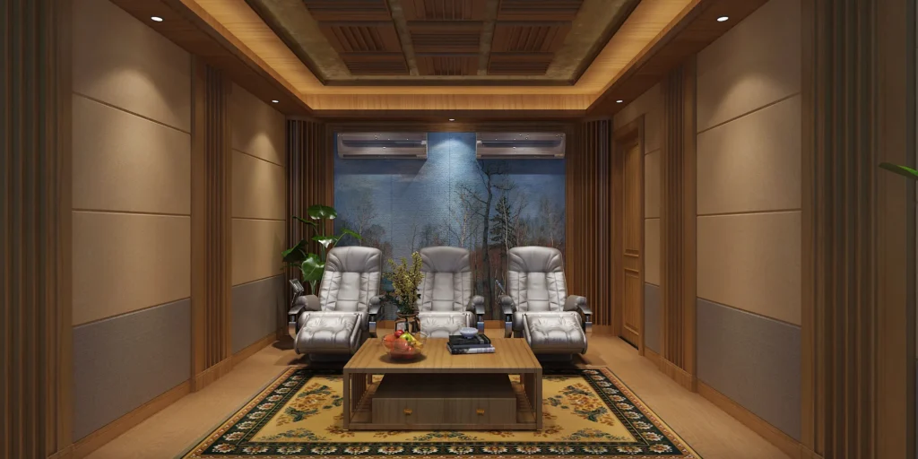 Home Theater Acoustic Treatment Project