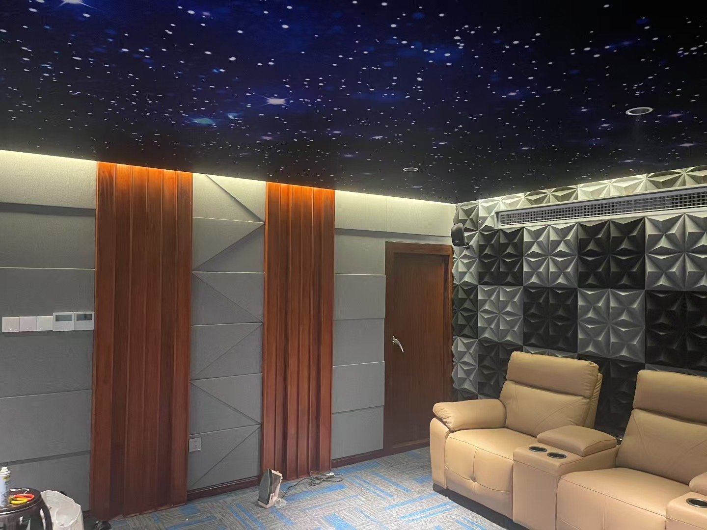 Home Theater Acoustic Treatment Project