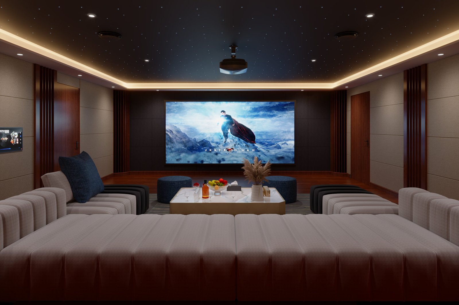 Home Theater Acoustic Treatment Project