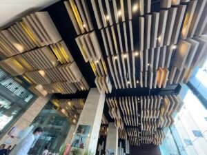 Acoustic Ceiling for a Luxury Hotel in Bangladesh