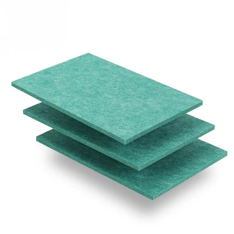 Polyester fiber acoustic panels