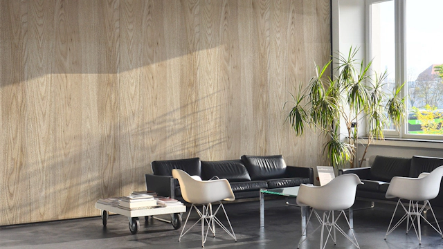 Printed PET acoustic panels for decorative wall applications