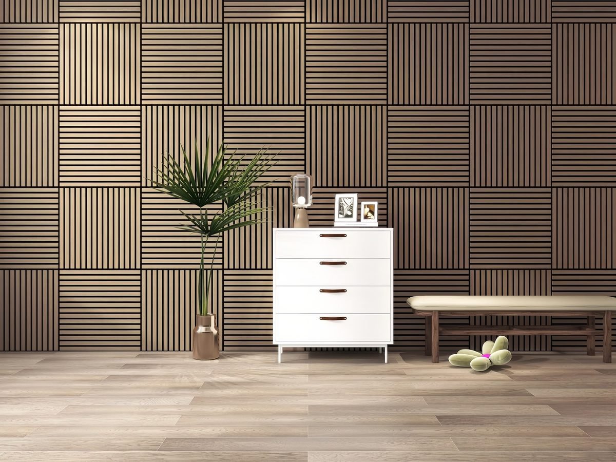 Slat Wood Acoustic Wall Panels