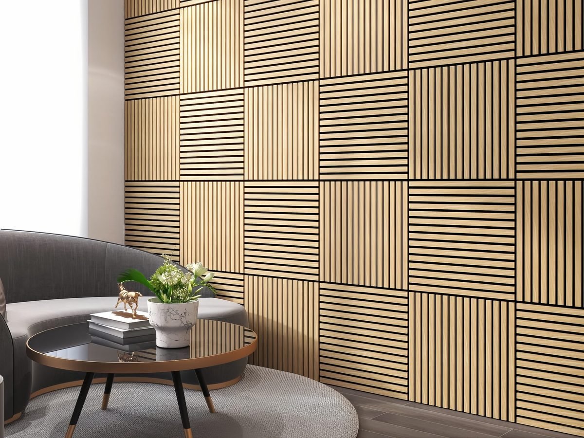 Slat Wood Acoustic Wall Panels