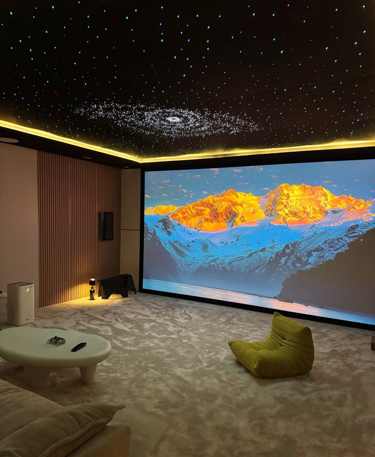 Dynamic Starry Sky Ceiling