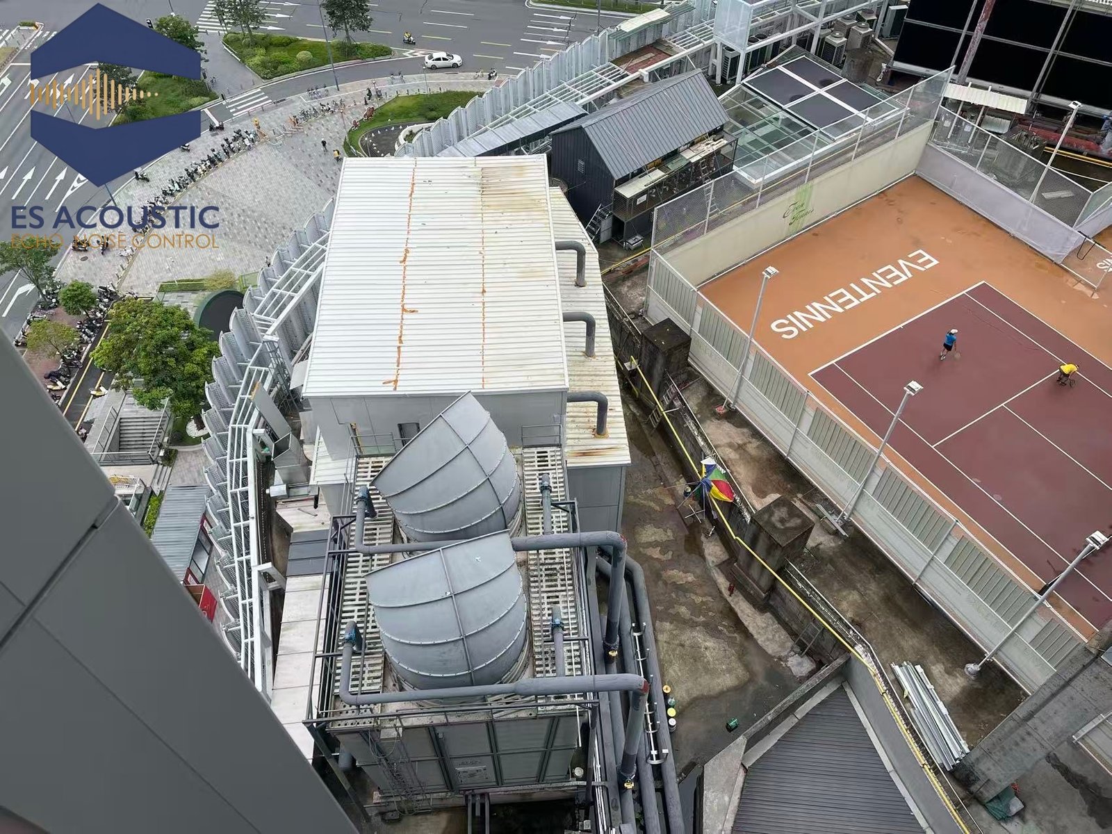Cooling Tower Noise Control Treatment